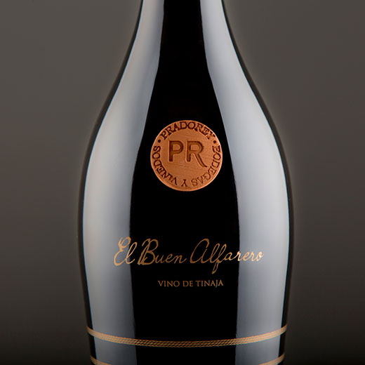 Packaging para el Buen Alfarero, Prado Rey. diseño de etiquetas de vino. ribera del duero. aranda, burgos
