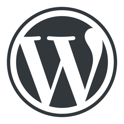 Logotipo del gestor de contenidos WordPress