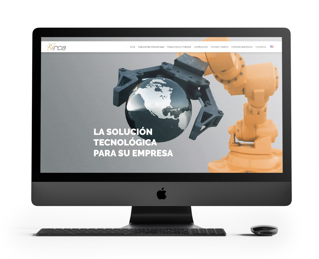 Diseño de la página web responsive para RCA. Santo Domingo de la Calzada, La Rioja.
